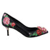 Dolce & Gabbana Black Leather Pump